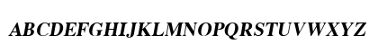 EucrosiaUPC Bold Italic Uppercase Preview