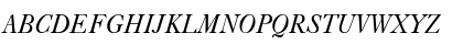 Casque Italic Font