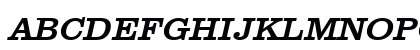 URWClarendonTWid Oblique Uppercase Preview