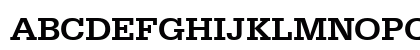 URWEgyptienneTMedWid Regular Uppercase Preview