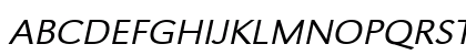 URWGroteskTLigExtWid Oblique Uppercase Preview