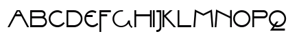 ValleyGrrrlNF Regular Uppercase Preview