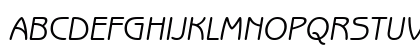 BenguiatGothic BkHU Book Italic Uppercase Preview