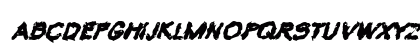 VTC Krinkle-Kut Bold Italic Preview