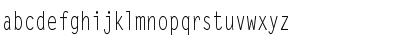 LetterGothicCond Regular Font