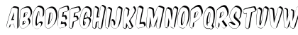 VTCSuperMarketSuperSale3D Regular Lowercase Preview