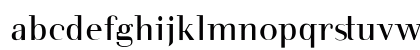 Walbottom Regular Lowercase Preview