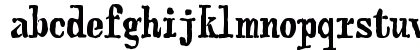 webster Regular Lowercase Preview