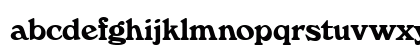 Whitehall Bold Lowercase Preview