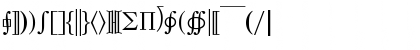 Quanta Pi Five SSi Regular Font