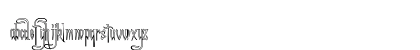 A Charming Font Outline Regular Preview