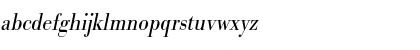 URWBodoniTLigExtNar Oblique Font