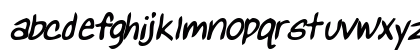 YanksHand Bold Italic Preview