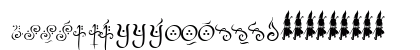Yellow Magician Regular Lowercase Preview