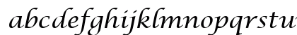 YU L Lucida Regular Lowercase Preview