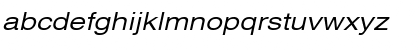 Xerox Sans Serif Wide Oblique Font