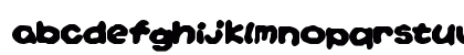 Yoshi's Story game text BRK Regular Lowercase Preview