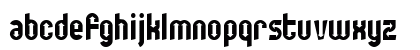 You are the one Regular Lowercase Preview