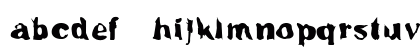 You Will Die In 2000 Regular Lowercase Preview