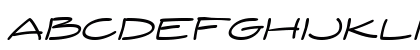 Yuba BTN Expanded Oblique Lowercase Preview