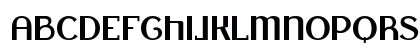 Zagora Bold Lowercase Preview