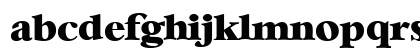BernsteinSerial-Heavy Regular Lowercase Preview