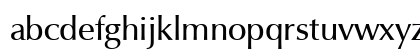 Zapf-Humanist601Demi HU Normal Lowercase Preview