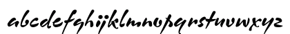 Zennor Regular Lowercase Preview