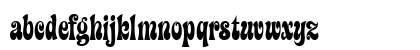 ZiggyITC TT Regular Lowercase Preview