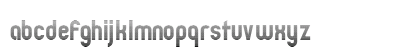 ZillahModernLine Regular Lowercase Preview