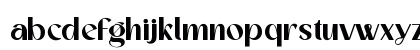 Bestigia Regular Lowercase Preview