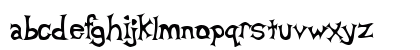 Beta Dance Regular Lowercase Preview