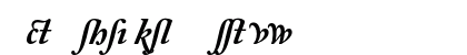 Adobe Caslon Bold Italic Alternate Lowercase Preview