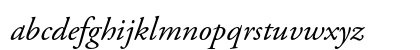 Adobe Garamond Pro Italic Preview