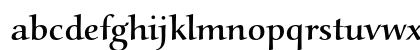 AlcuinEF Regular Lowercase Preview