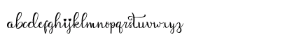 Aliqa Regular Lowercase Preview