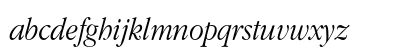 Apple Garamond Light Italic Preview