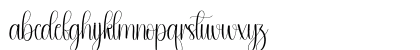 Aright Regular Lowercase Preview