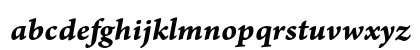 Arno Pro Bold Italic Caption Preview