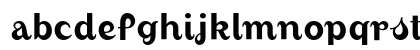 August Regular Lowercase Preview