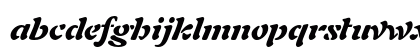 Auriol LT Std Black Italic Lowercase Preview