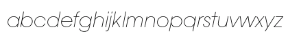 AvantGardeExtLitITC Oblique Lowercase Preview