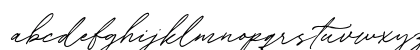 Aventine Regular Lowercase Preview