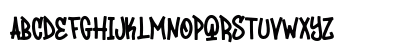 Back Peace Regular Lowercase Preview