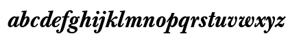 Berthold Baskerville Medium Italic Preview