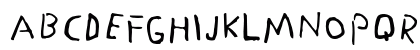 Basquiat Regular Lowercase Preview