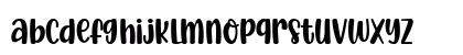 Beautiful Valentine Regular Lowercase Preview