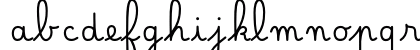 BelleAllureGS Bold Lowercase Preview