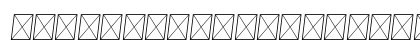 Big Samurai Regular Lowercase Preview
