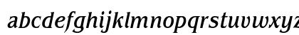 ITC Benguiat Std Medium Condensed Italic Preview